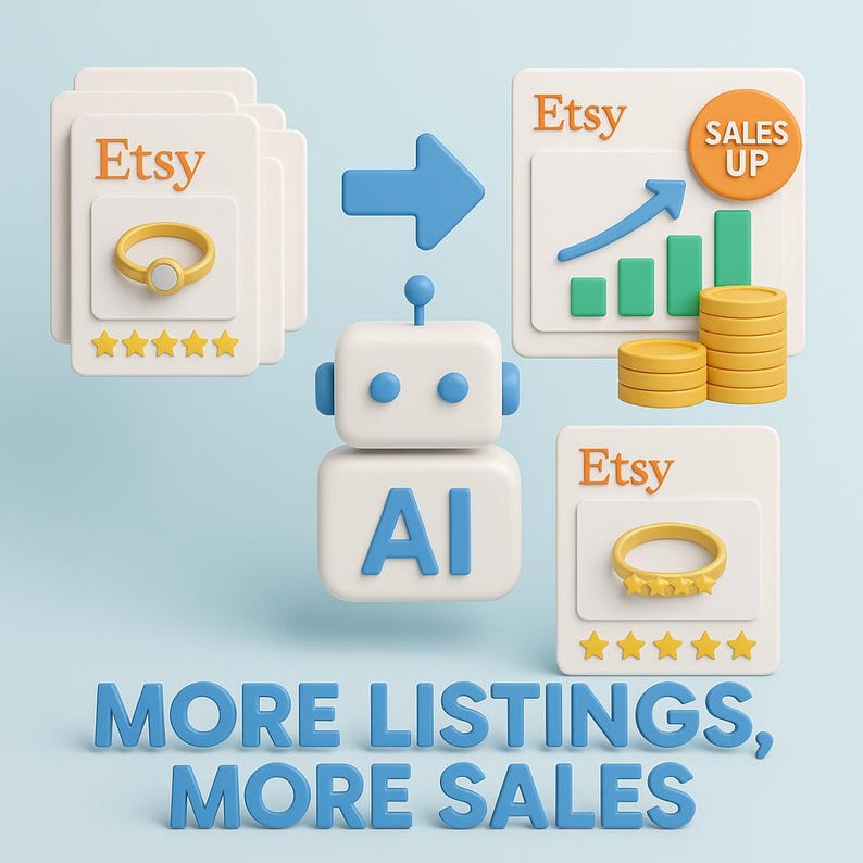 Etsy Listing Automation | Make Scenario + AI Description Generator | Full Guide + Video image 6