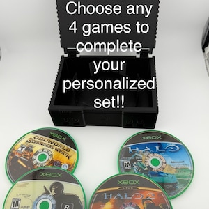 Custom Retro Gaming Coaster Set with Console Holder – Personalized Drink Coasters for Gamers, 3D Printed Nerdy Home Decor Gift