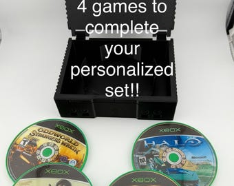 Custom Retro Gaming Coaster Set with Console Holder – Personalized Drink Coasters for Gamers, 3D Printed Nerdy Home Decor Gift