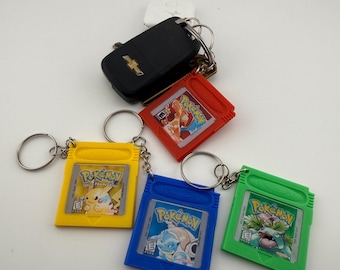 Personalized Mini Game Cartridge Keychain – Retro Video Game Gift, 3D-Printed Classic Console Style