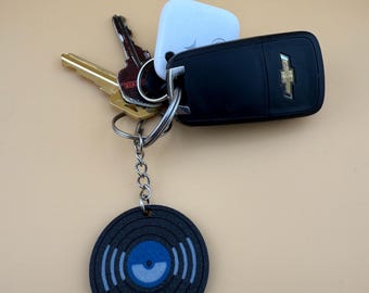Retro Vinyl Record NFC Keychain – 3D‑Printed Music Gift for Spotify & Apple Music Lovers