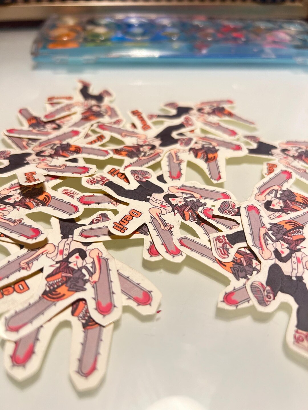 Denji Csm Sticker Denji Glossy Stickers – for the Chainsaw Man Fan Who Wants to Stick ...