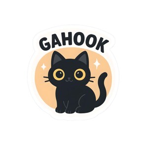 Adorable Cat Kiss-Cut Stickers - Perfect for Laptops, Journals, Gift Wrapping, Cat Lovers, Cute Decor