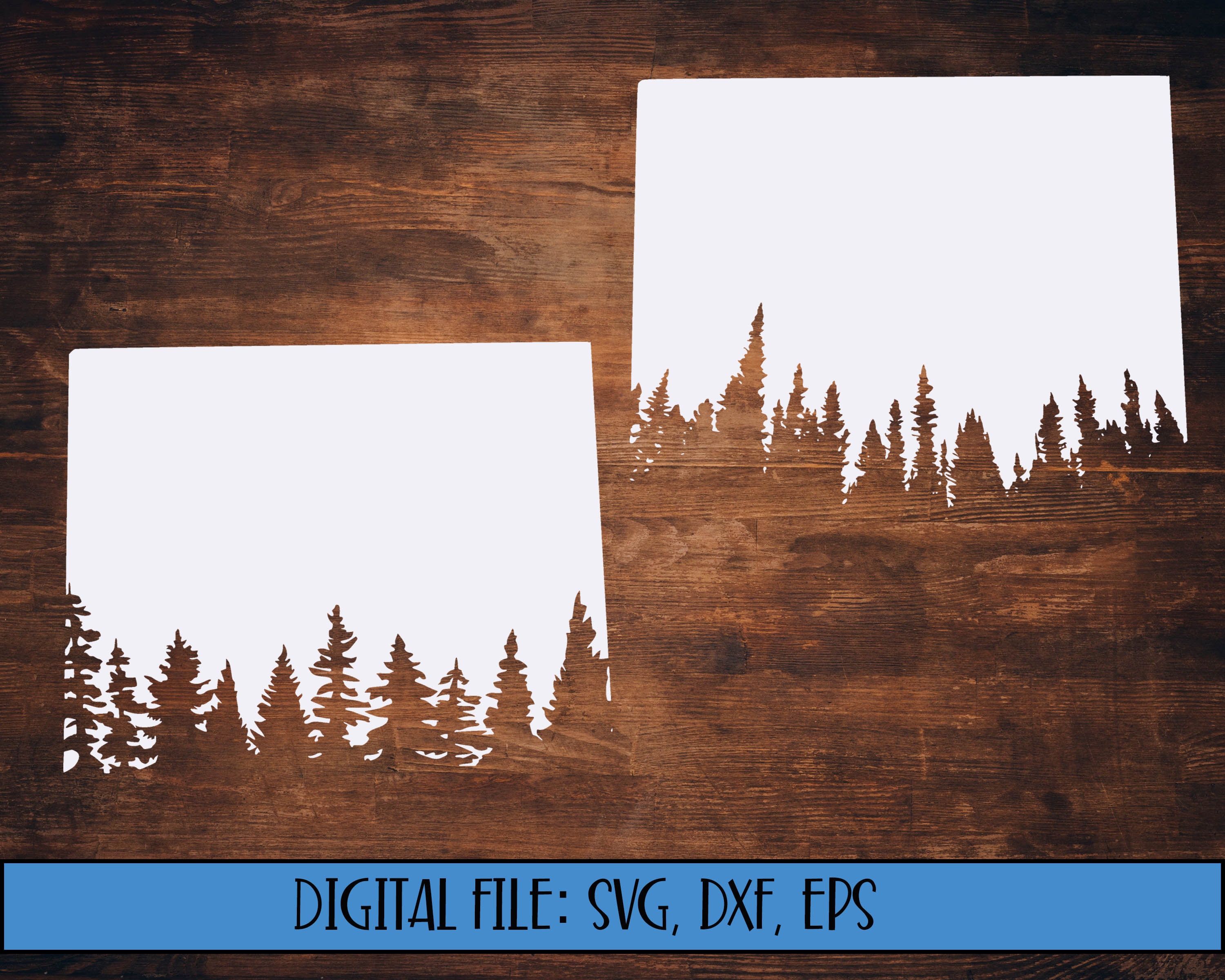 svg, dxf, eps Alaska Trees svg Cut File Alaska Forest Alaska State Silhouette with Tree Line Digital File - Alaska State SVG File
