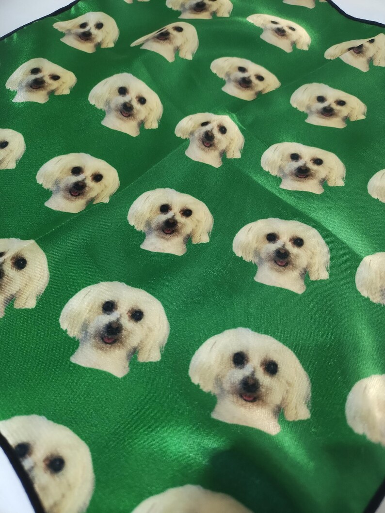 Custom Photo Repeat Pattern Suit Lining: Silk or Poly Satin image 6