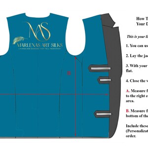 Custom Photo Repeat Pattern Suit Lining: Silk or Poly Satin image 3