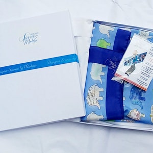 Custom Gift Box Includes Certificate of Authenticity, Care Card/Exclusively for Designer Scarves by Marlena Scarves image 2