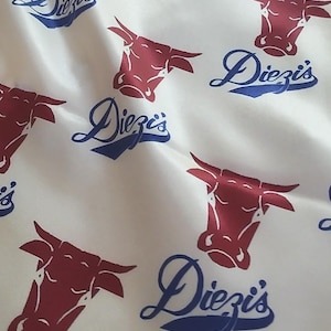 Repeat Pattern Jacket Linings for Wedding or Prom Collage/ Jacket Lining with Logo or Hearts Repeat Pattern