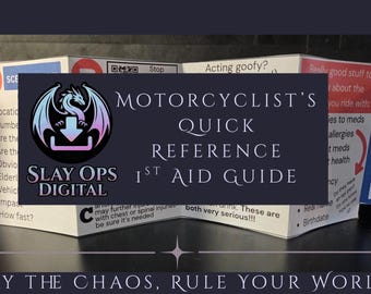 Pocket First Aid Quick Reference for Motorcyclists, Digital Download