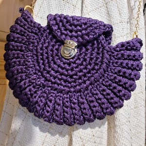 Cartera Circular Tejida – Cartera oreo