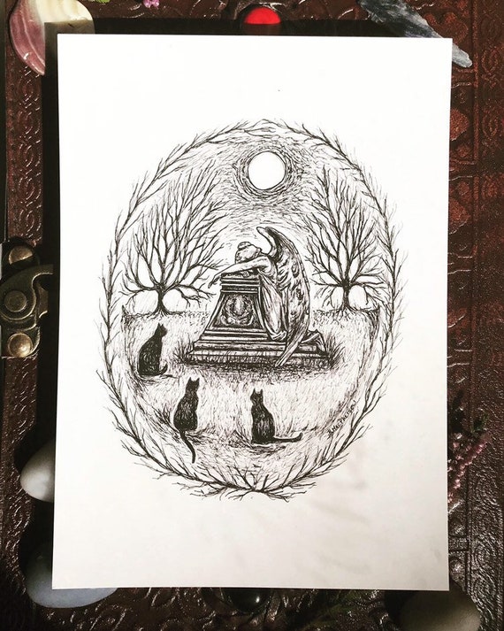 Grief And Comfort 5x7 Fine Art Print Etsy