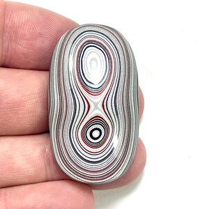 DVH Ford Focus C-MAX Fordite Cabocohon Cab Michigan Assembly 45x25x7mm (5933)