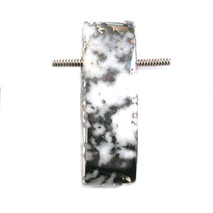 DVH 105ct Seltener Gibraltar Mohawkit Anhänger Kupfererz Quarz 43x15x10mm (5760)
