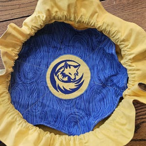 Six Pocket Dice Bag Hold 16 Sets