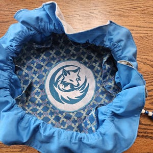 Six Pocket Dice Bag Hold 16 Sets