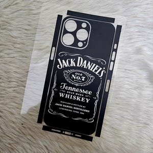 Custom Made 3 M Skin-compatibel voor iPhone 16, 15, 14, 13, 12, 11, Pro / Max / Plus Soft Touch, gladde afwerking