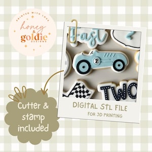 Vintage race car - Digital STL file