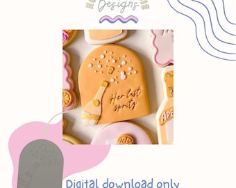 Champagner POP! - Digitale STL-Datei