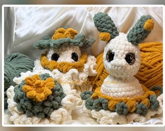 Poppable Cactus and Succulent Crochet Pattern Pack