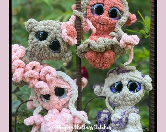 Woodland Fairy Snuggler Häkelanleitung | PDF ohne Nähen (4-in-1)