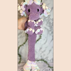 Dawn the Sea Dragon Snuggler Crochet Pattern