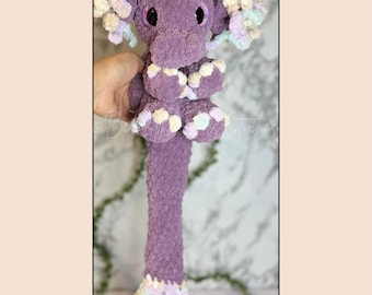 Dawn the Sea Dragon Snuggler Crochet Pattern