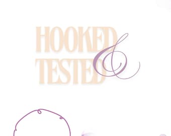 Hooked & Tested Häkelanleitungen für Mustertester, Organisations-Journal für Mustertester PDF | Druckbar