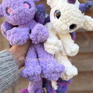 Mini Dragon Snuggler Crochet Pattern