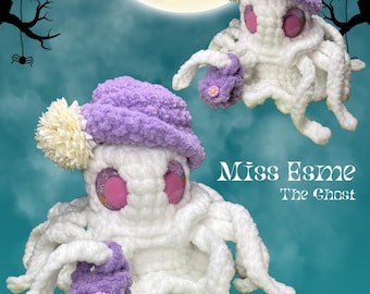 Mrs Esme der Geist-Ocot/Geister-Oktopus/Halloween-Ocotopus