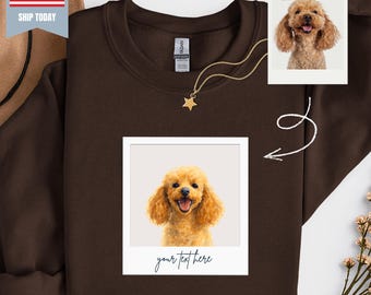 Custom Photo Sweatshirt with Your Text, Personalized Picture T-Shirt, Perfect for Mother's Day, Custom Graphic Tee, Custom Logo Shirt