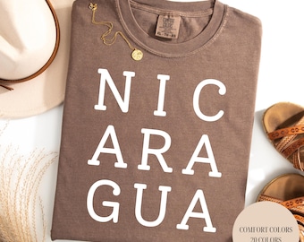 Nicaragua Shirt, Nicaragua Tee, Nicaragua T-Shirt, Nicaragua Sweatshirt, Nicaragua Gift, Nicaragua Flag, Nicaragua Souvenir, Nica tee