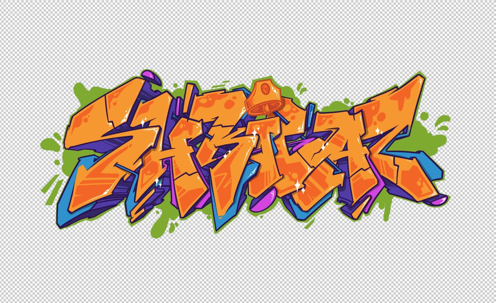 Graffiti Name Custom Wildstyle Graffiti Lettering Personalized 