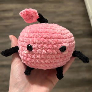 Crochet Stardew Valley Junimo Plush Stuffed Animal Amigurumi