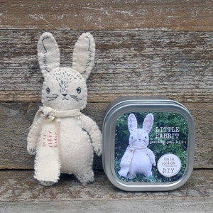 DIY kit: little rabbit pocket pal, by kata golda