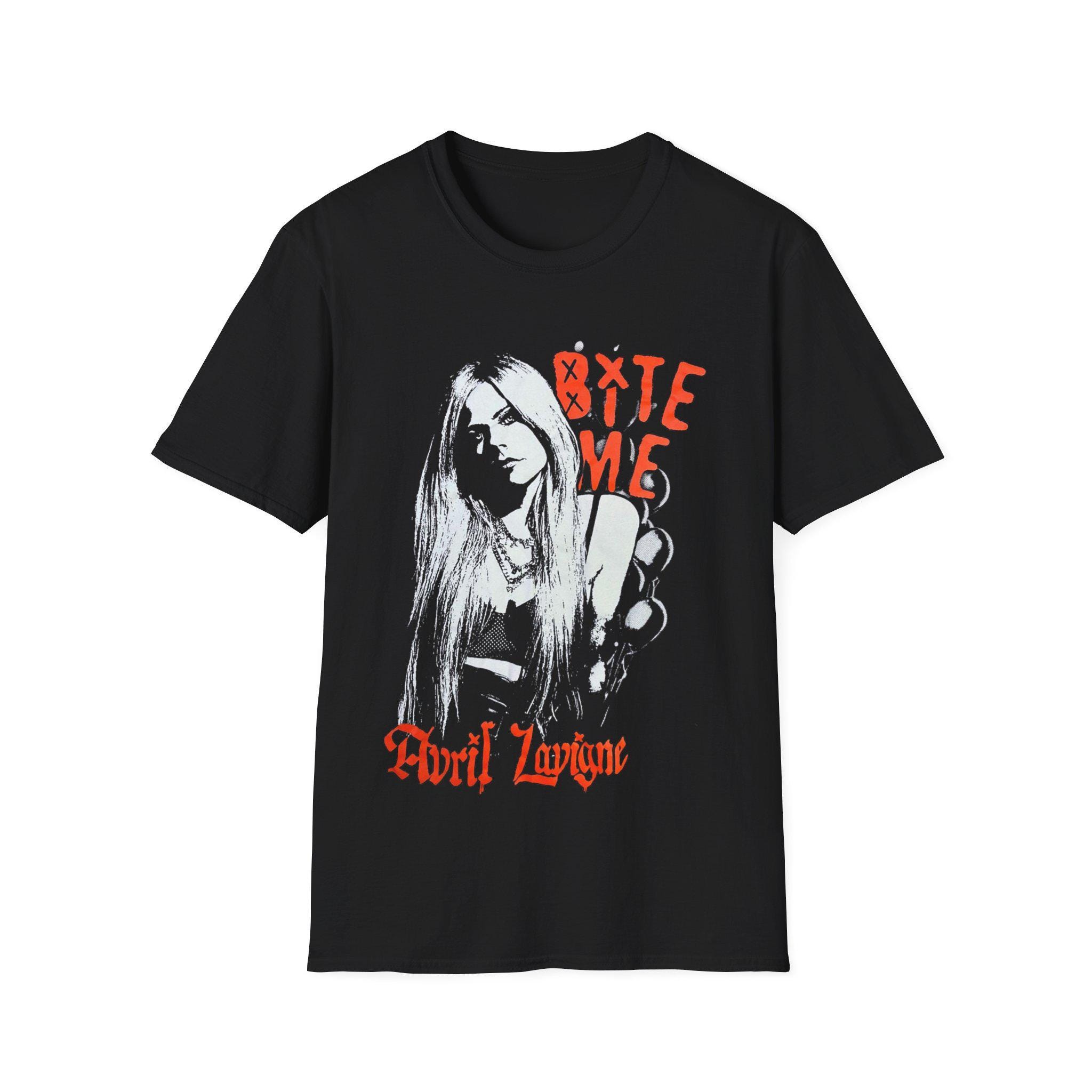 2008年製 00s y2k アブリル ラヴィーン Tシャツ Mサイズ 黒