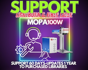 LightBurn Fiber Laser Support: 60-Day Help & 1-Year Updates