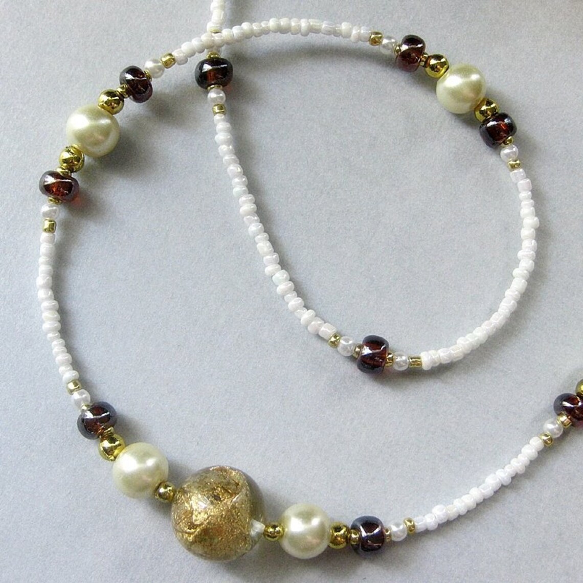 Pearl Badge Lanyard. Pearl Eyeglass Holder. Cream Eyeglass Etsy