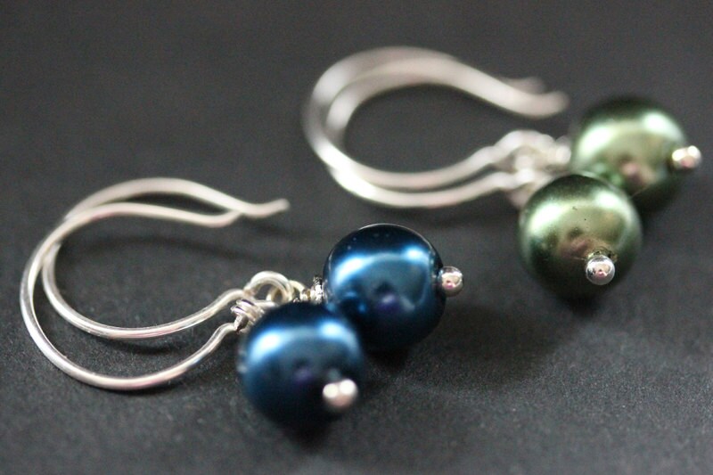 Green - Ayat Fabart Handmade Pearl Earrings