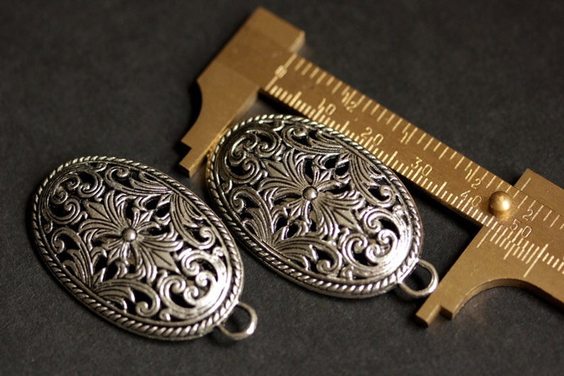 Two 2 Viking Brooches. Silver Apron Pins. Fretwork Turtle Brooch Set. Shoulder Brooches. Norse Jewelry. Historical Renaissance Jewelry. image 4