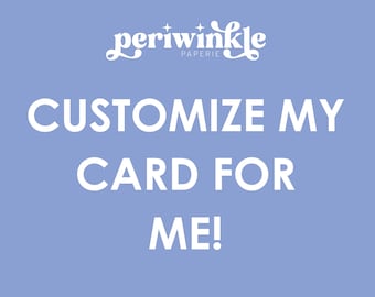 Personaliza mi tarjeta para mí, Invitación o Anuncio Personalizado, Editado por mí, Archivo Digital, Personalizado, Entrega de 24 a 48 horas