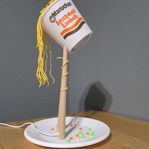 Ramen Noodle Themed Lamp