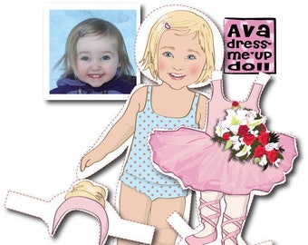 Custom Paper Doll Etsy
