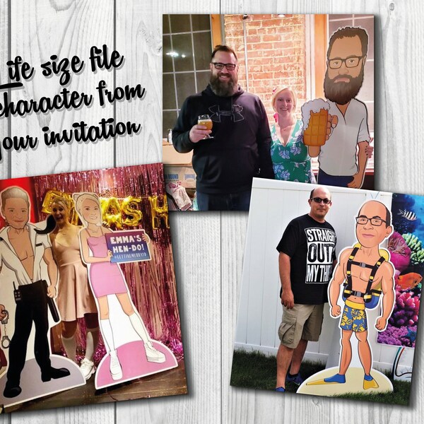 Life Size Cutout - Etsy