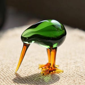 ガラスの鳥の置物 - Etsy 日本