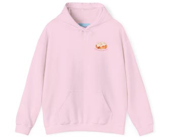 Sudadera con capucha de rollo de canela