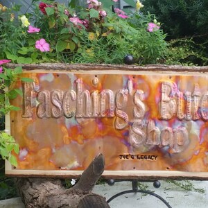 Shop Sign, Wedding Sign, Copper Sign,  wood sign, Custom Sign, Anniversary sign, Phrase Sign, Wedding Sign, Barn Wedding, Booth Sign, shop