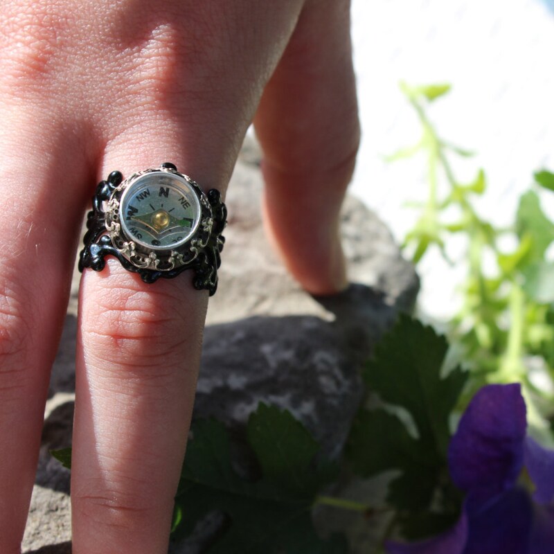 Compass Ring - Etsy