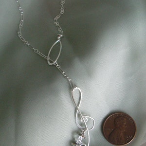 Marilyn Necklace, Treble clef Necklace, Birthstone Necklace, Weddings, Music lover, Weddings, Music Jewelry, Fall Gifts, Christmas Gifts