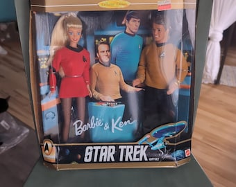Star Trek 30th Anniversary Gift Set 1996 Vintage Captain Kirk Collectible In Box