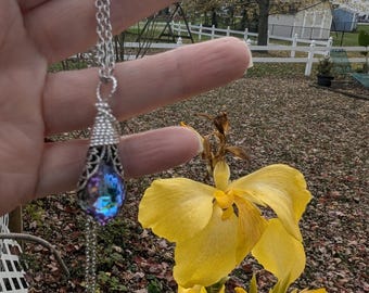 Conjunto de joyas de princesa alejandrita, vendedor de EE. UU., regalo RGP, Ren Faire, regalo de aniversario, victoriano, boda, novia, regalo de cumpleaños, cosplay